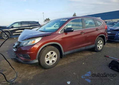 2015 Honda Cr-V Lx from USA, damaged, VIN 3CZRM3H38FG705011